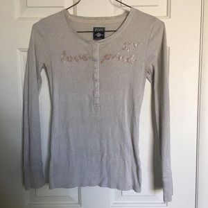 PINK Long Sleeve Tee